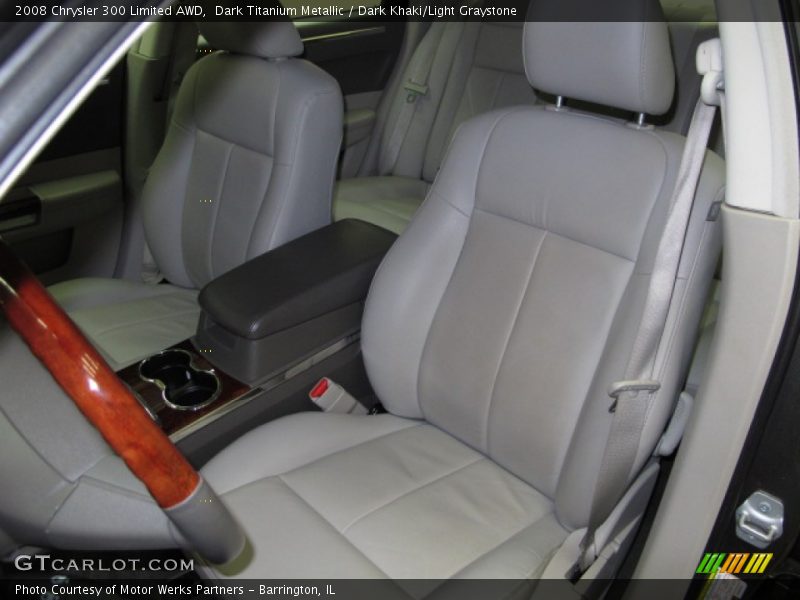 Dark Titanium Metallic / Dark Khaki/Light Graystone 2008 Chrysler 300 Limited AWD