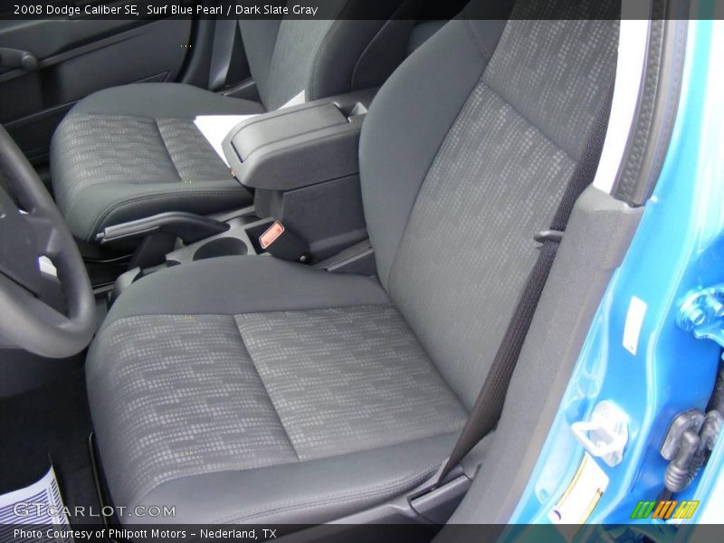 Surf Blue Pearl / Dark Slate Gray 2008 Dodge Caliber SE
