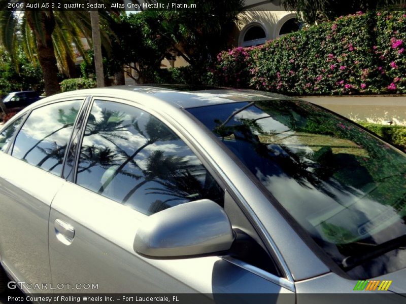 Atlas Grey Metallic / Platinum 2006 Audi A6 3.2 quattro Sedan