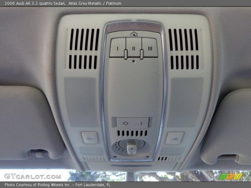 Controls of 2006 A6 3.2 quattro Sedan
