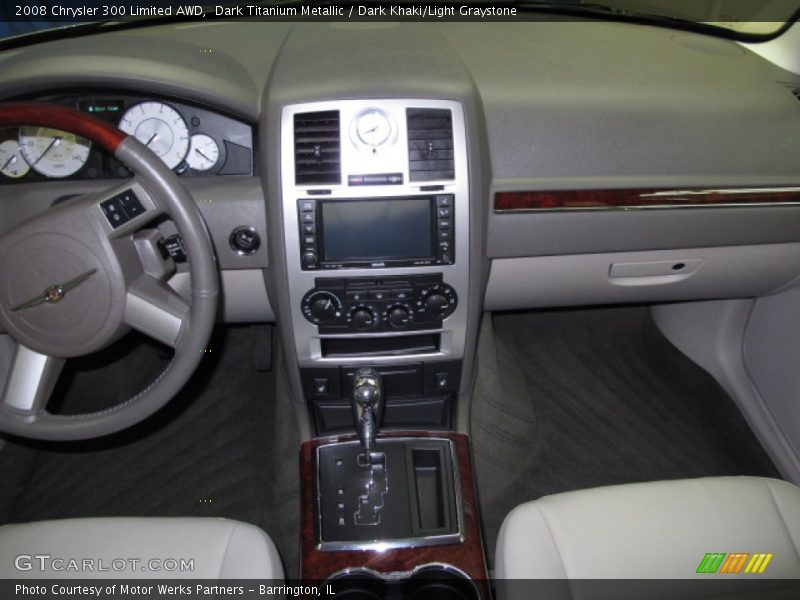 Dark Titanium Metallic / Dark Khaki/Light Graystone 2008 Chrysler 300 Limited AWD