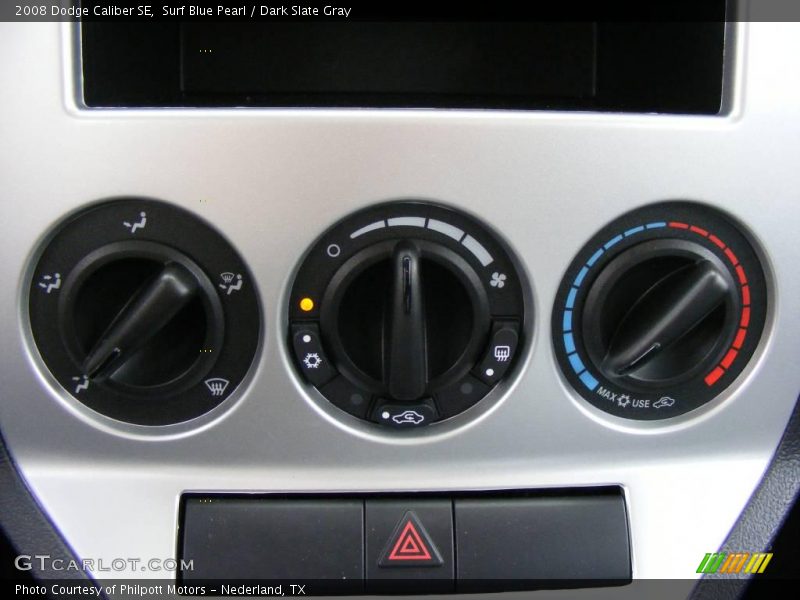 Surf Blue Pearl / Dark Slate Gray 2008 Dodge Caliber SE