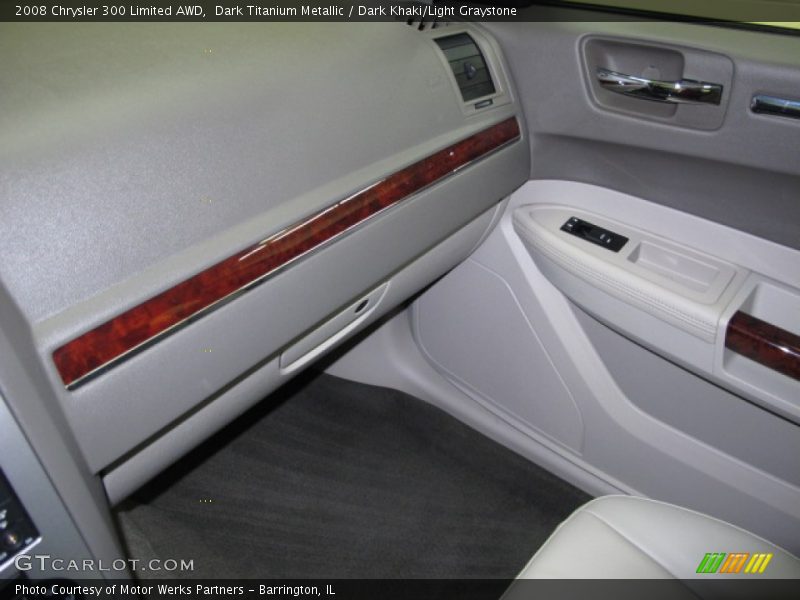 Dark Titanium Metallic / Dark Khaki/Light Graystone 2008 Chrysler 300 Limited AWD