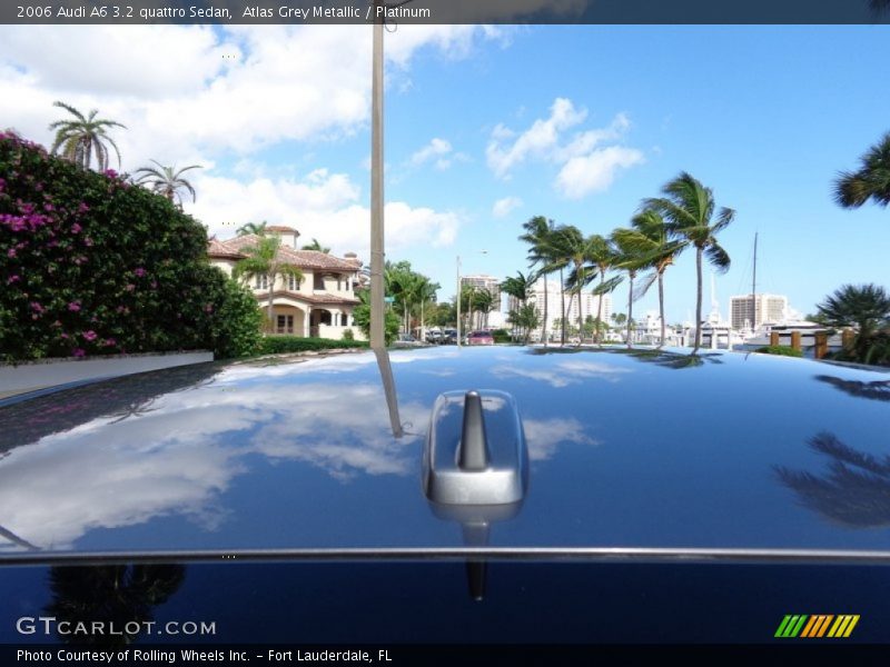 Atlas Grey Metallic / Platinum 2006 Audi A6 3.2 quattro Sedan