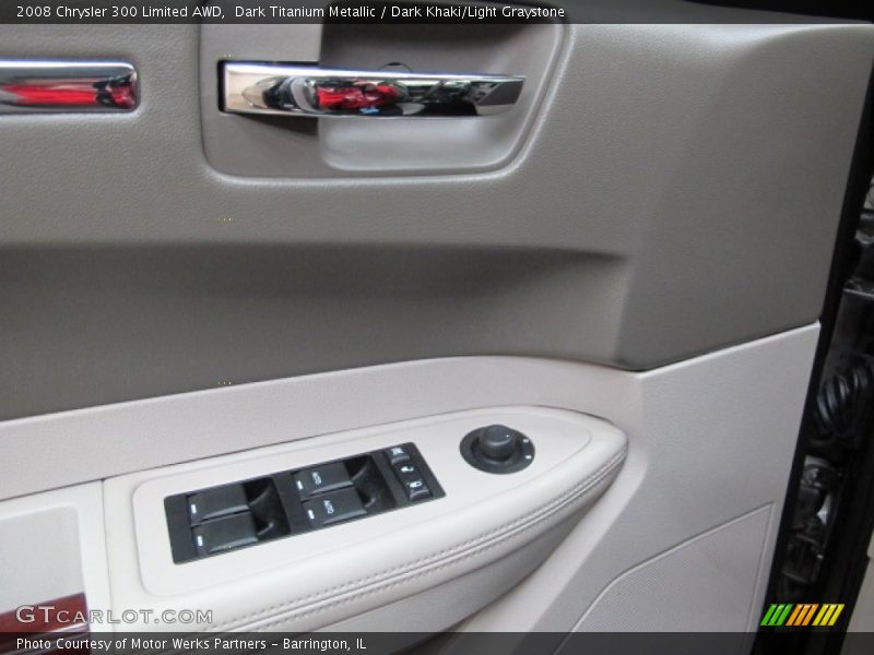 Dark Titanium Metallic / Dark Khaki/Light Graystone 2008 Chrysler 300 Limited AWD