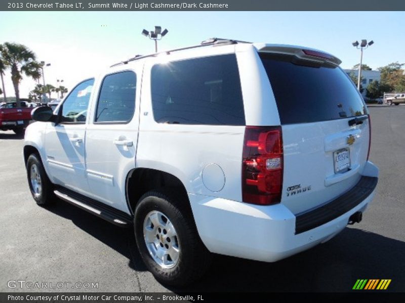 Summit White / Light Cashmere/Dark Cashmere 2013 Chevrolet Tahoe LT