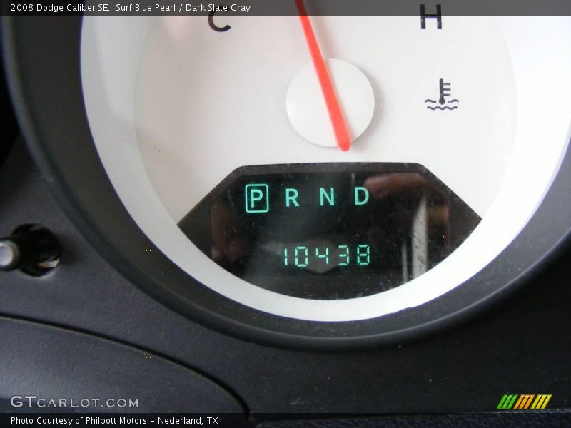 Surf Blue Pearl / Dark Slate Gray 2008 Dodge Caliber SE