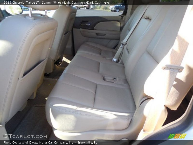 Summit White / Light Cashmere/Dark Cashmere 2013 Chevrolet Tahoe LT