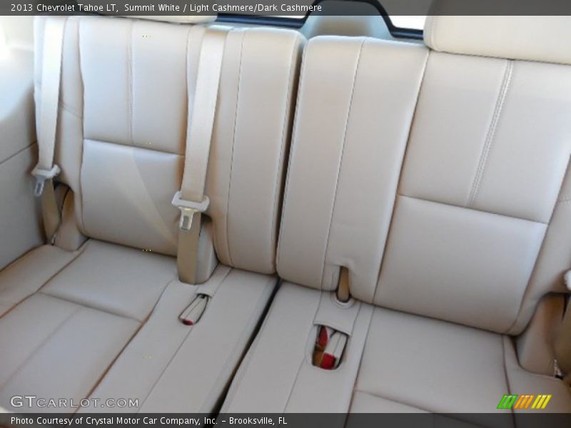 Summit White / Light Cashmere/Dark Cashmere 2013 Chevrolet Tahoe LT