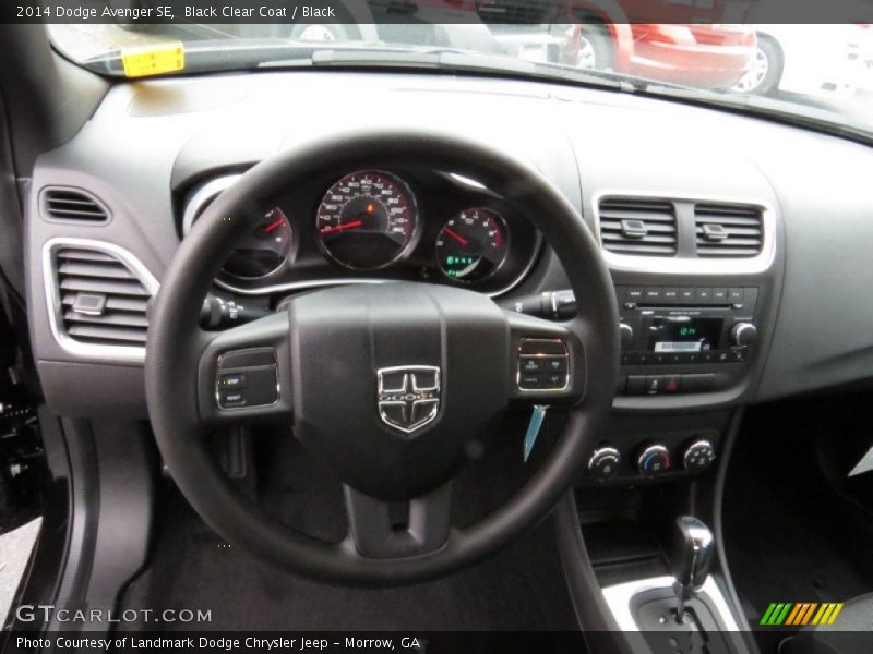 Black Clear Coat / Black 2014 Dodge Avenger SE