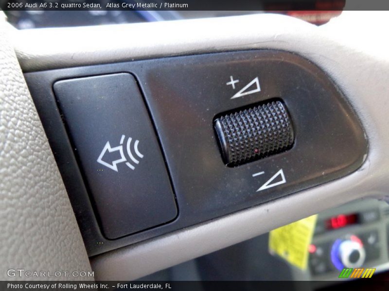 Atlas Grey Metallic / Platinum 2006 Audi A6 3.2 quattro Sedan