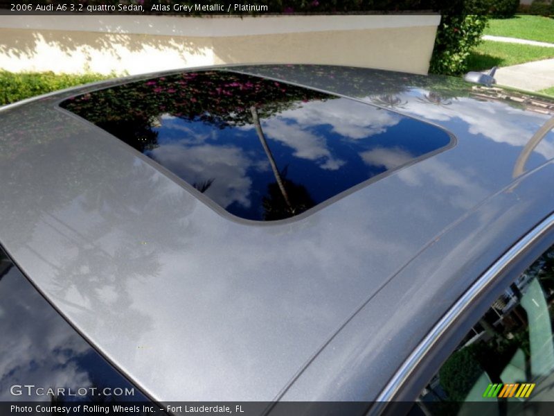 Atlas Grey Metallic / Platinum 2006 Audi A6 3.2 quattro Sedan