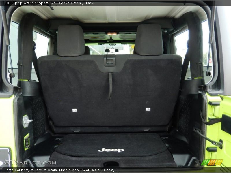 Gecko Green / Black 2012 Jeep Wrangler Sport 4x4