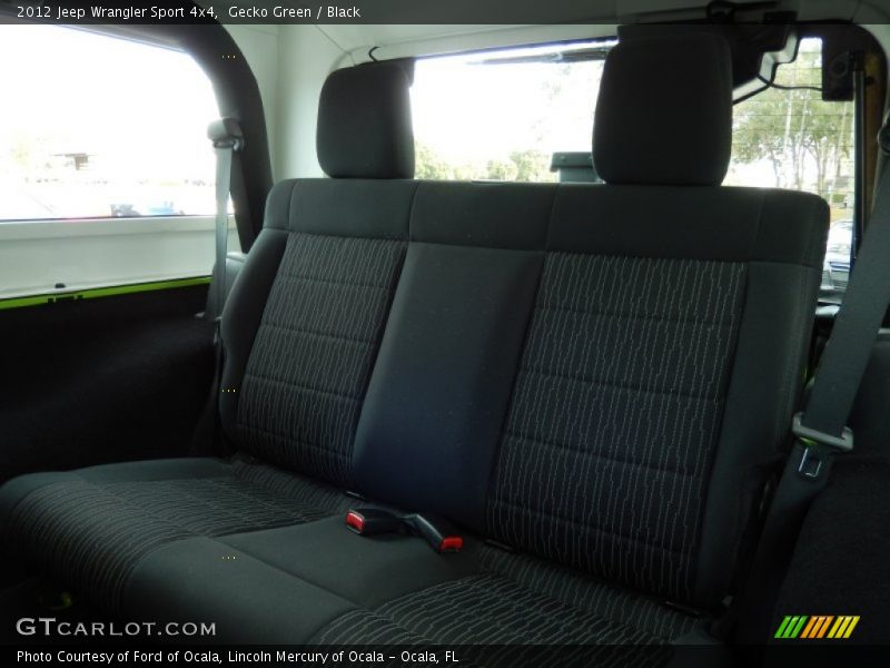 Gecko Green / Black 2012 Jeep Wrangler Sport 4x4