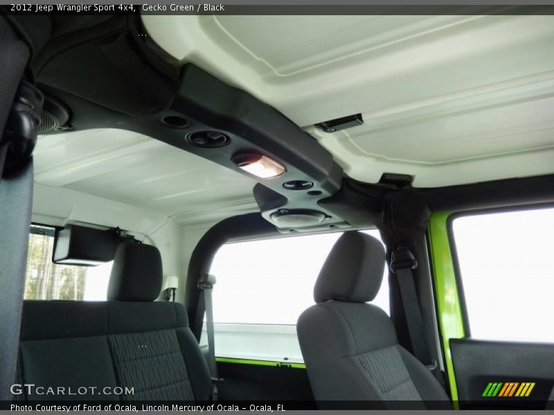 Gecko Green / Black 2012 Jeep Wrangler Sport 4x4