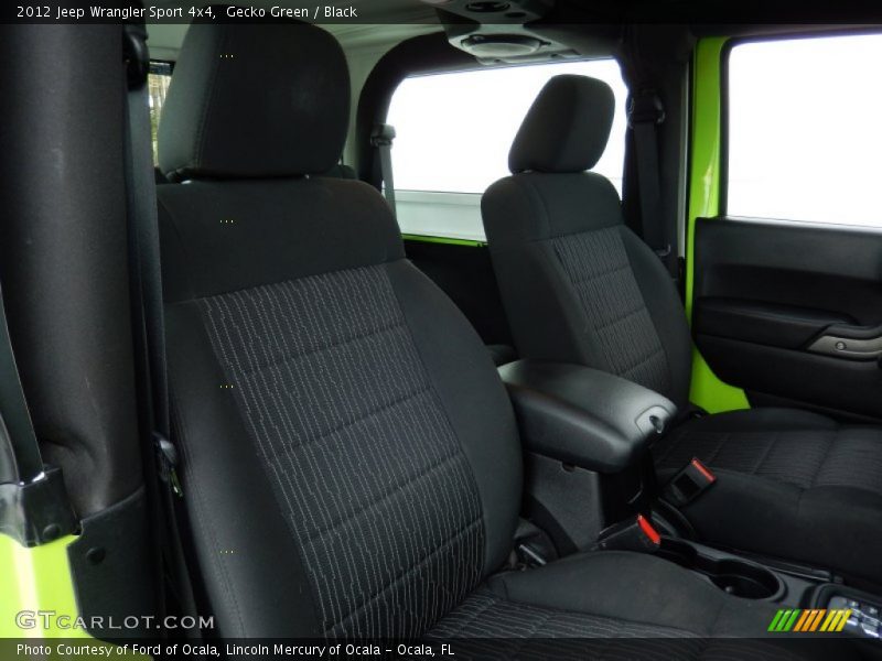 Gecko Green / Black 2012 Jeep Wrangler Sport 4x4