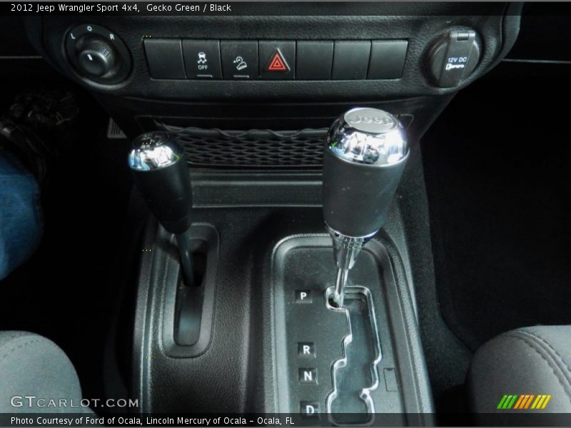 Gecko Green / Black 2012 Jeep Wrangler Sport 4x4