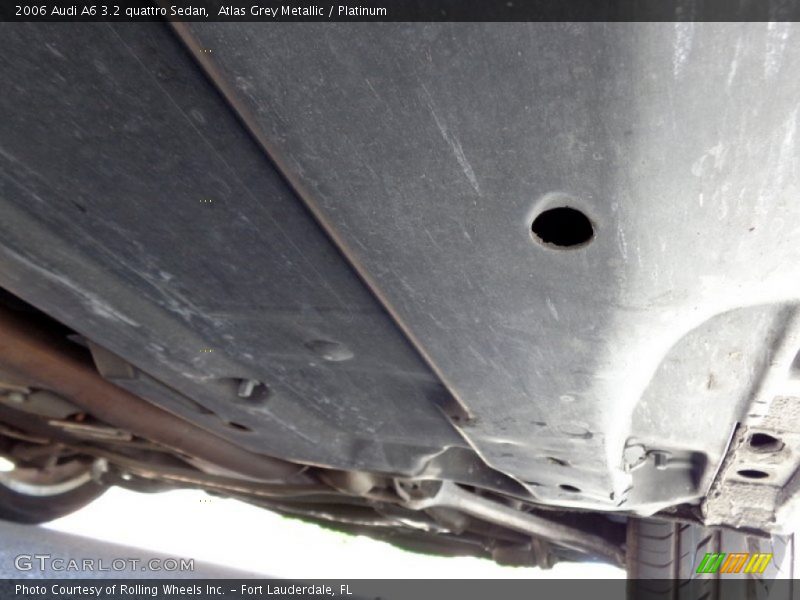 Atlas Grey Metallic / Platinum 2006 Audi A6 3.2 quattro Sedan