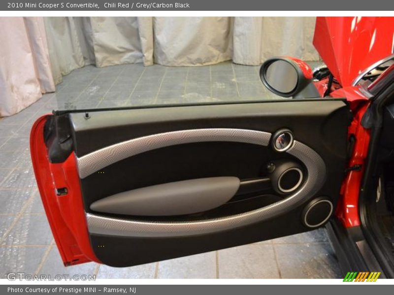 Chili Red / Grey/Carbon Black 2010 Mini Cooper S Convertible