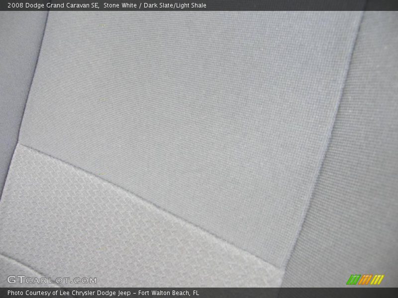 Stone White / Dark Slate/Light Shale 2008 Dodge Grand Caravan SE