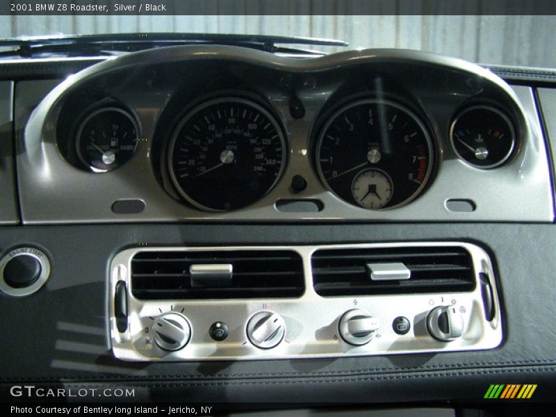 Silver / Black 2001 BMW Z8 Roadster