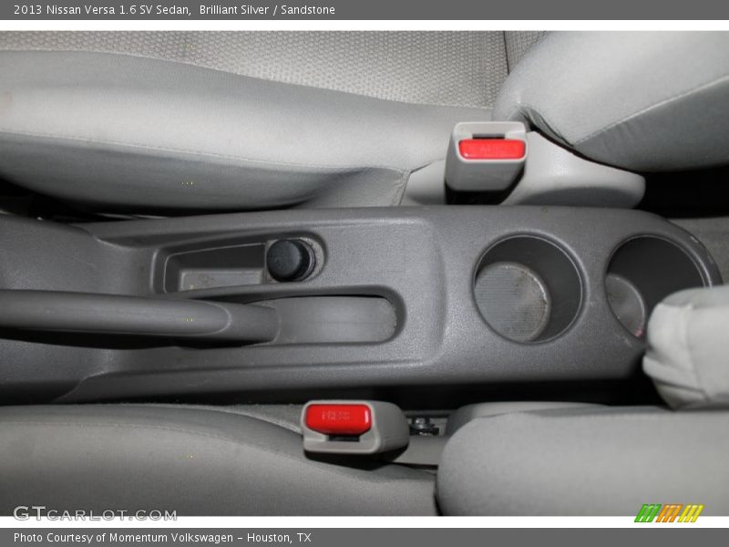 Brilliant Silver / Sandstone 2013 Nissan Versa 1.6 SV Sedan
