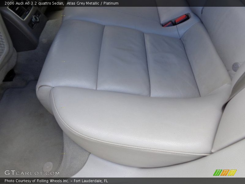 Atlas Grey Metallic / Platinum 2006 Audi A6 3.2 quattro Sedan