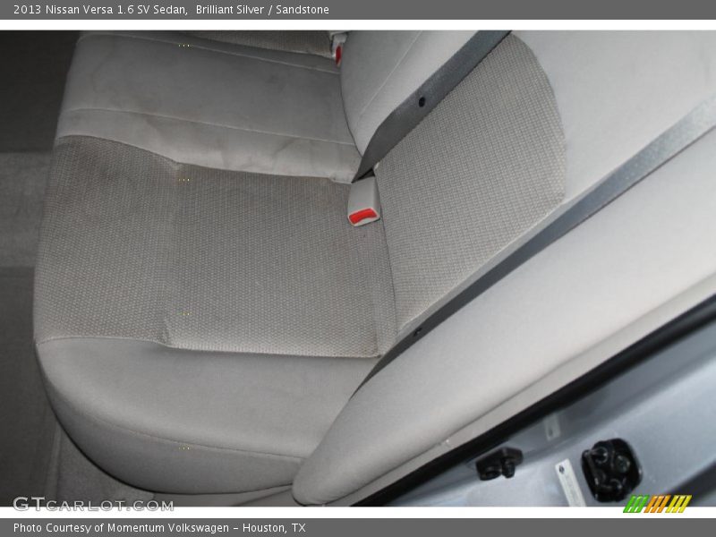 Brilliant Silver / Sandstone 2013 Nissan Versa 1.6 SV Sedan