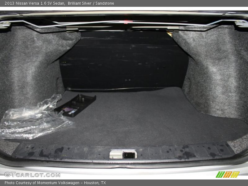 Brilliant Silver / Sandstone 2013 Nissan Versa 1.6 SV Sedan