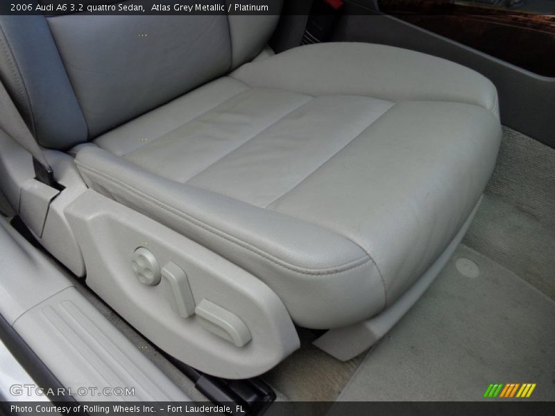 Atlas Grey Metallic / Platinum 2006 Audi A6 3.2 quattro Sedan