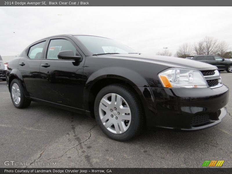 Black Clear Coat / Black 2014 Dodge Avenger SE