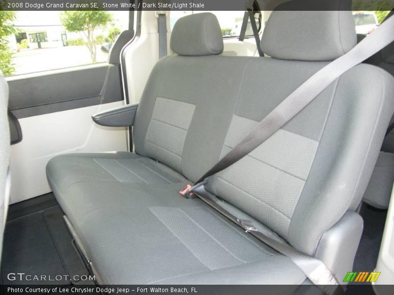 Stone White / Dark Slate/Light Shale 2008 Dodge Grand Caravan SE