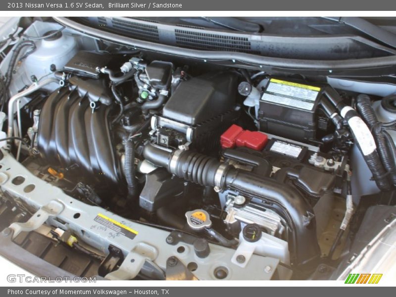 Brilliant Silver / Sandstone 2013 Nissan Versa 1.6 SV Sedan