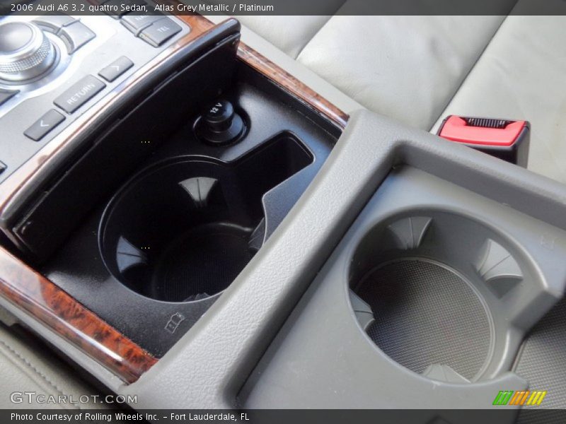 Atlas Grey Metallic / Platinum 2006 Audi A6 3.2 quattro Sedan