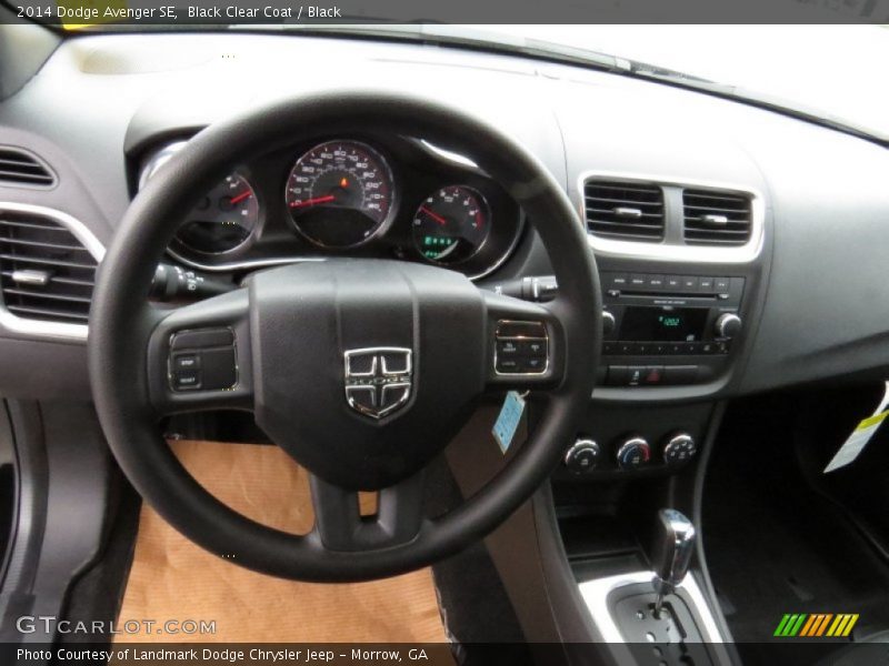 Black Clear Coat / Black 2014 Dodge Avenger SE