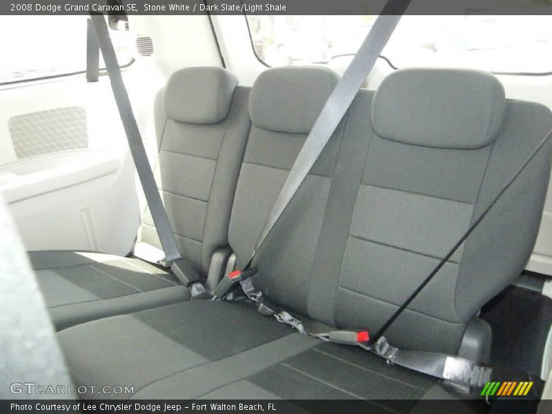 Stone White / Dark Slate/Light Shale 2008 Dodge Grand Caravan SE