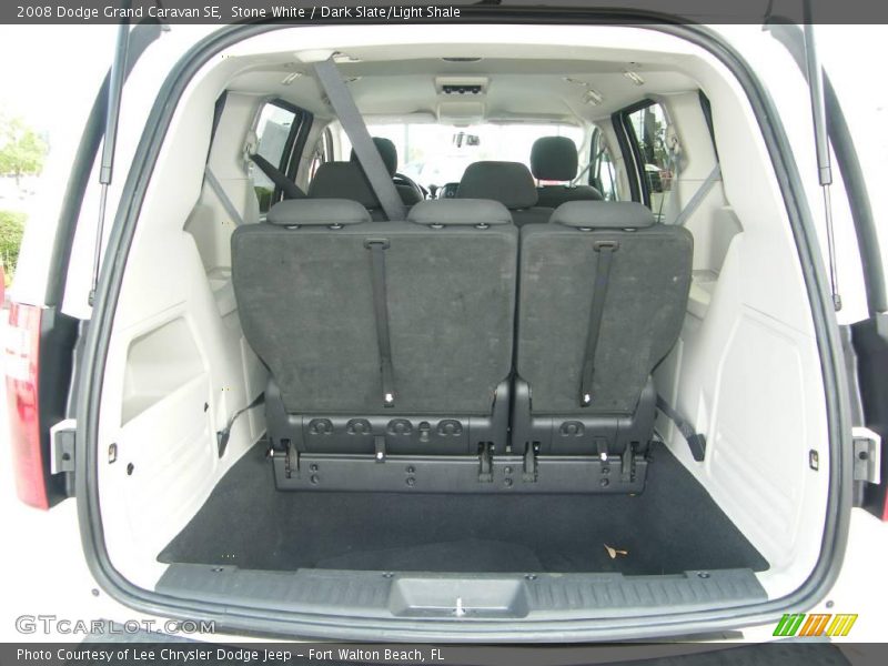 Stone White / Dark Slate/Light Shale 2008 Dodge Grand Caravan SE