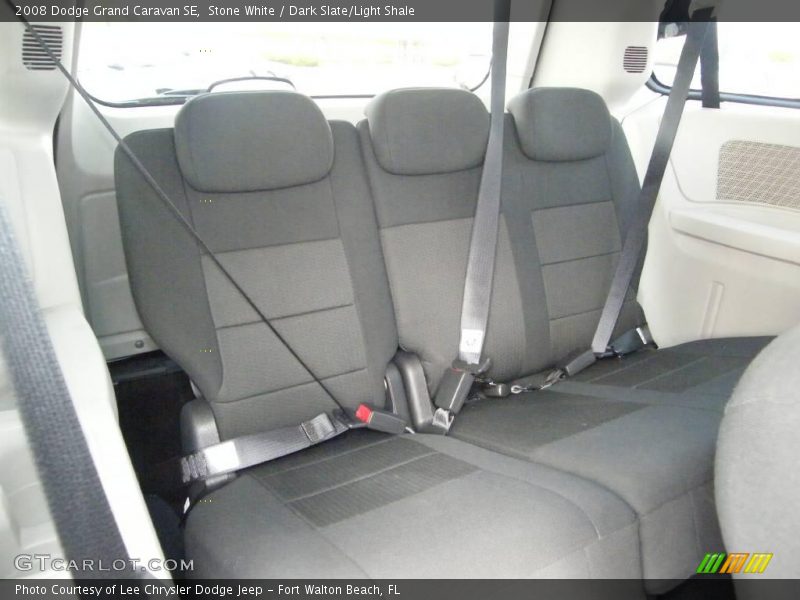 Stone White / Dark Slate/Light Shale 2008 Dodge Grand Caravan SE