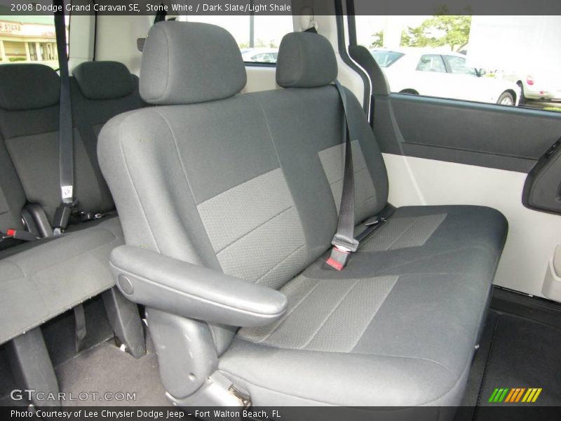 Stone White / Dark Slate/Light Shale 2008 Dodge Grand Caravan SE