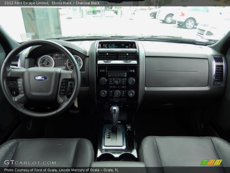 Ebony Black / Charcoal Black 2012 Ford Escape Limited