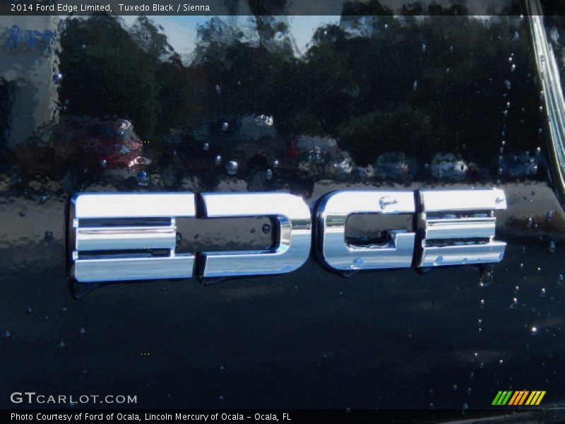 Tuxedo Black / Sienna 2014 Ford Edge Limited