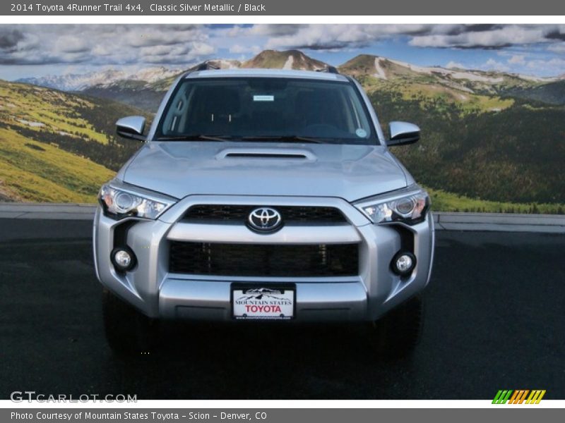 Classic Silver Metallic / Black 2014 Toyota 4Runner Trail 4x4