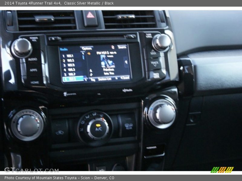 Classic Silver Metallic / Black 2014 Toyota 4Runner Trail 4x4