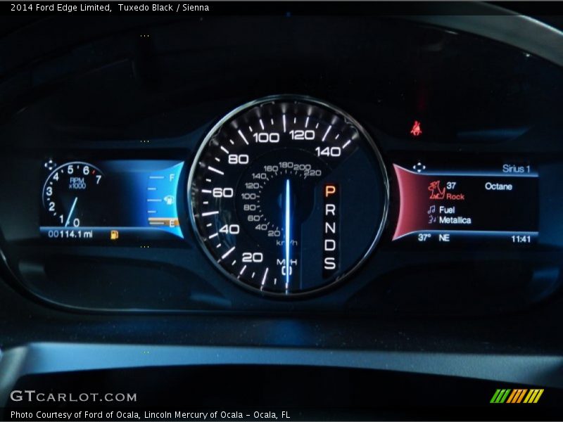 Tuxedo Black / Sienna 2014 Ford Edge Limited