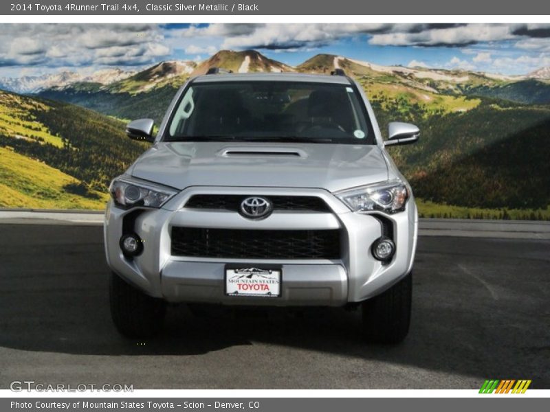 Classic Silver Metallic / Black 2014 Toyota 4Runner Trail 4x4
