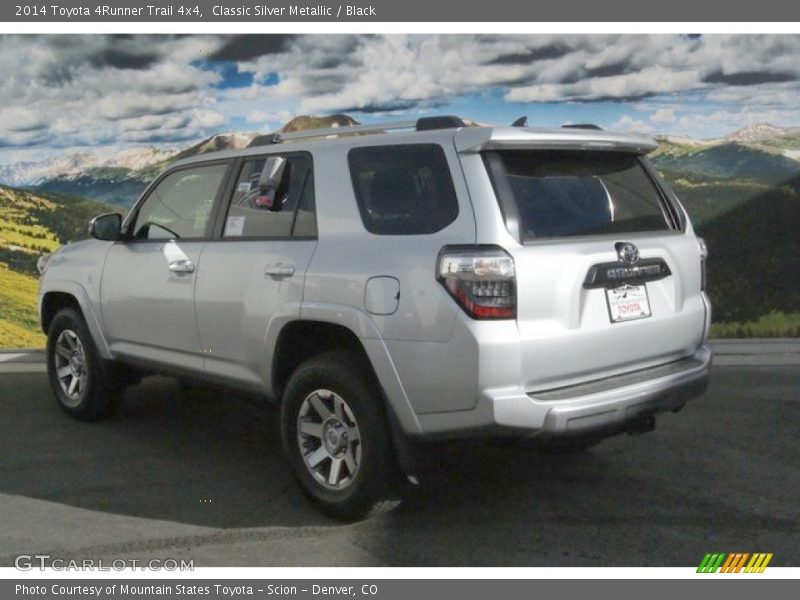 Classic Silver Metallic / Black 2014 Toyota 4Runner Trail 4x4