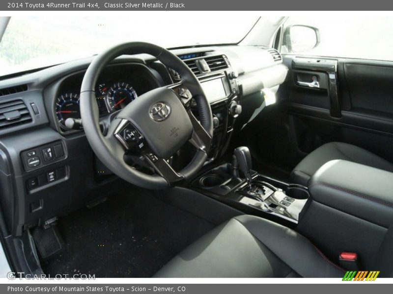 Classic Silver Metallic / Black 2014 Toyota 4Runner Trail 4x4