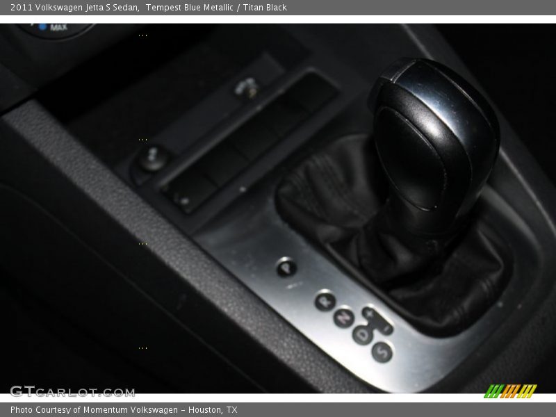 Tempest Blue Metallic / Titan Black 2011 Volkswagen Jetta S Sedan
