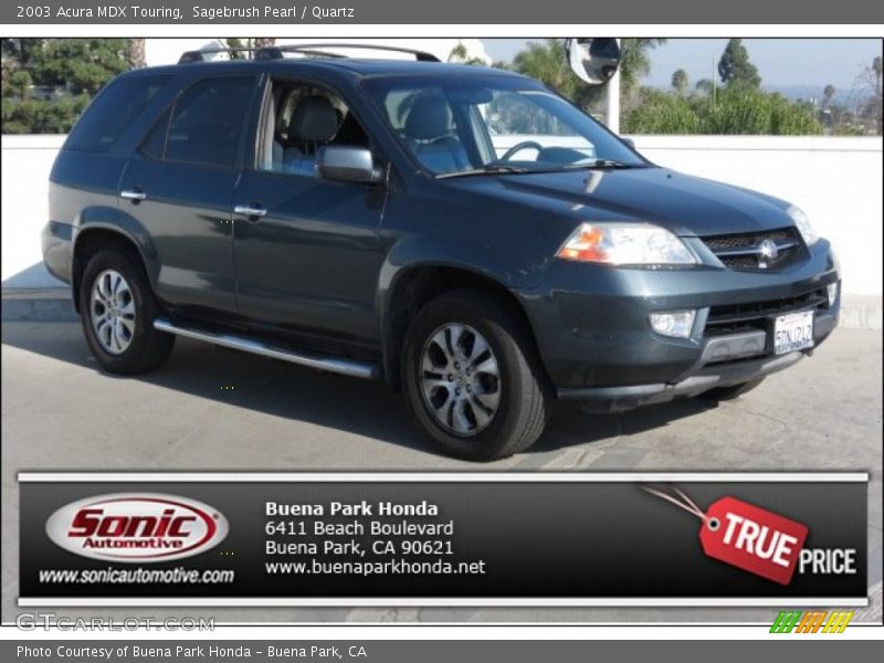 Sagebrush Pearl / Quartz 2003 Acura MDX Touring