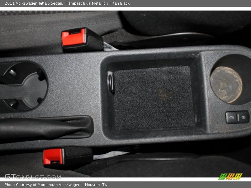 Tempest Blue Metallic / Titan Black 2011 Volkswagen Jetta S Sedan